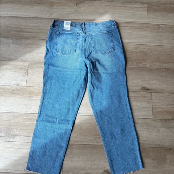 High Rise Patchwork Blue Jeans - Picture 2 of 2